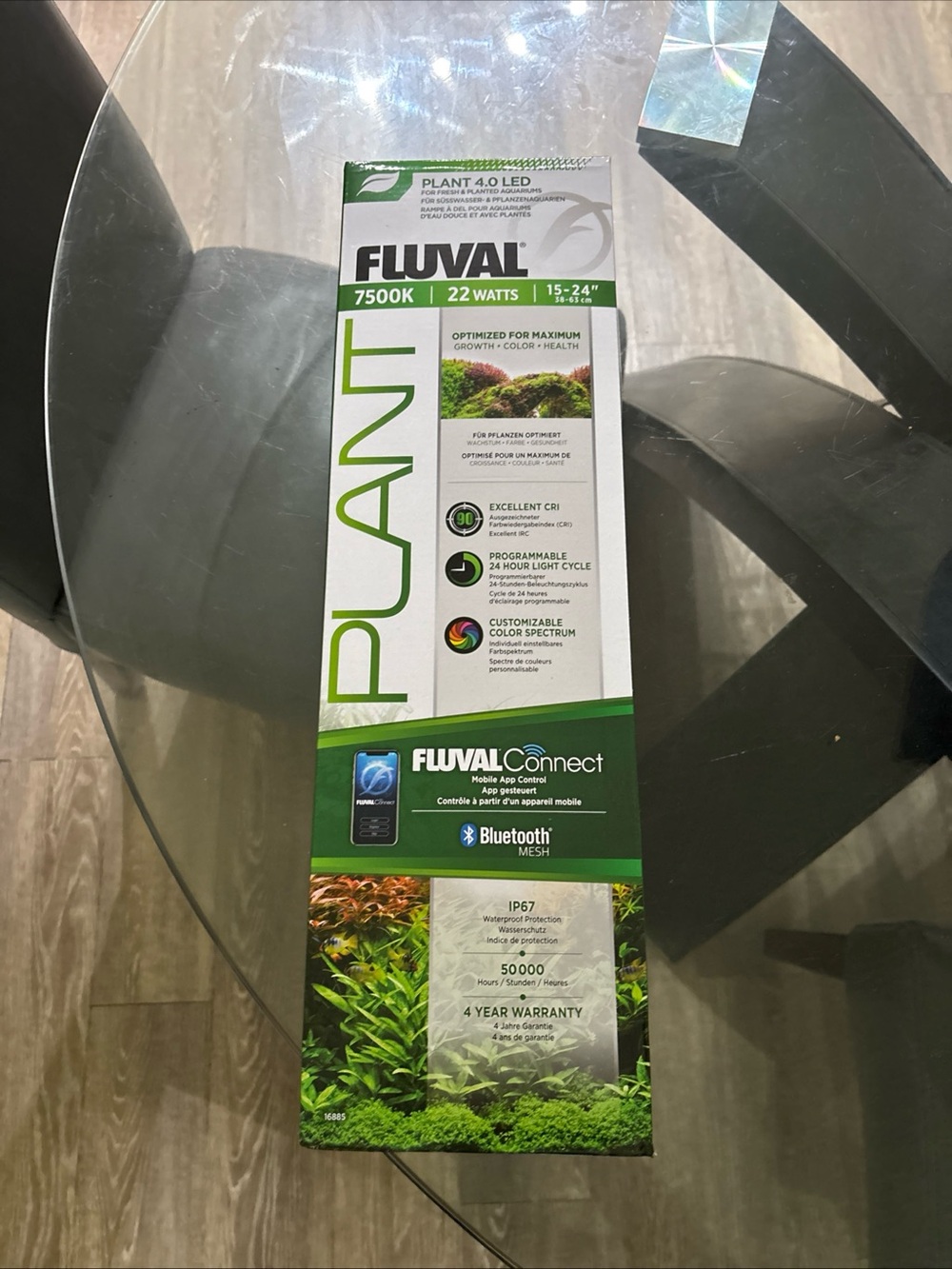 Plant 4.0 LED Aquarium Light - Green/White
